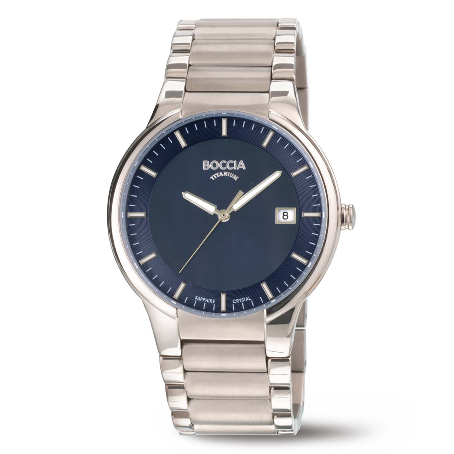 3629-03 Boccia Titanium nickelfreie Herrenuhr Classic