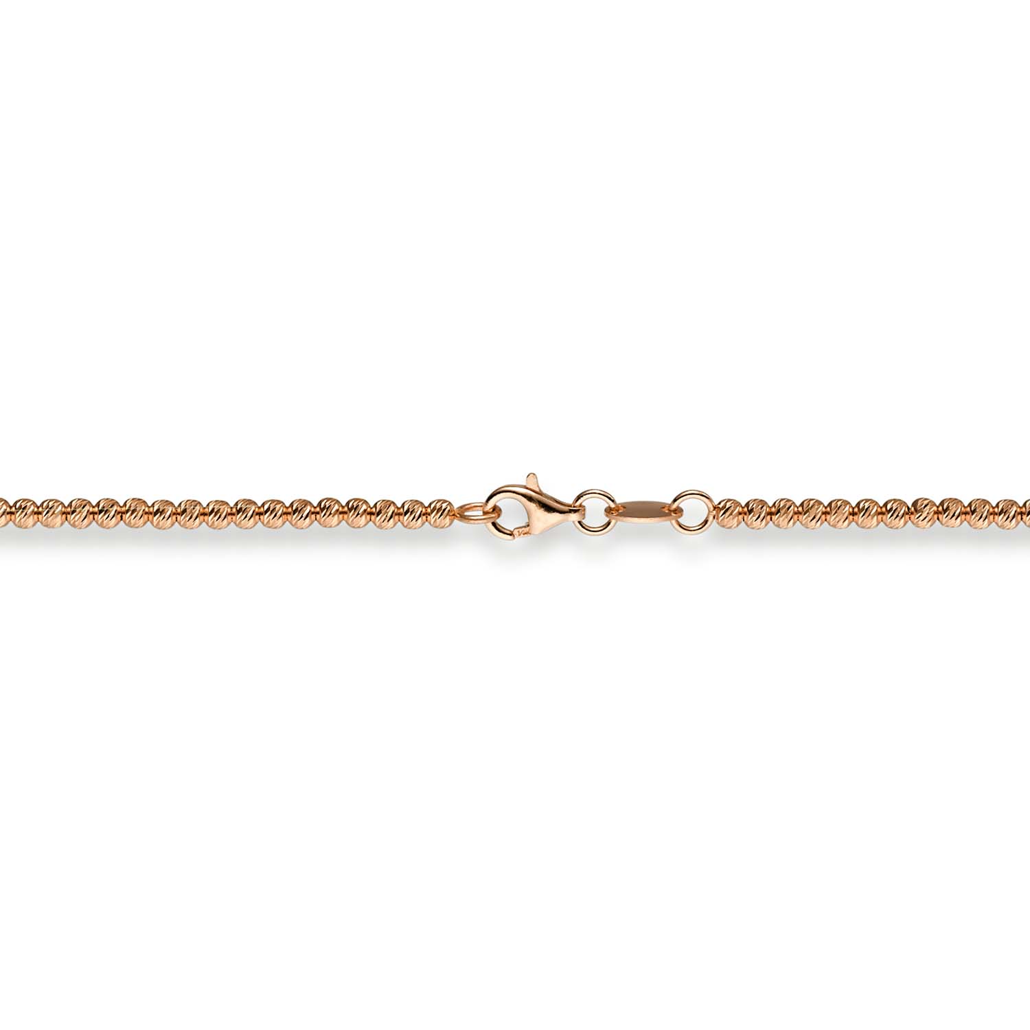 Damenarmband Roségold 585/000 Diamantoptik