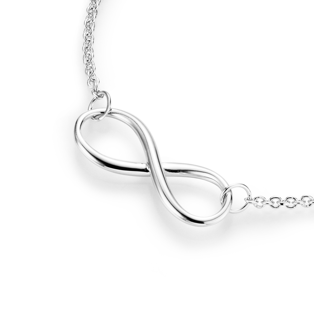 Silver D-Line Kette Infinity