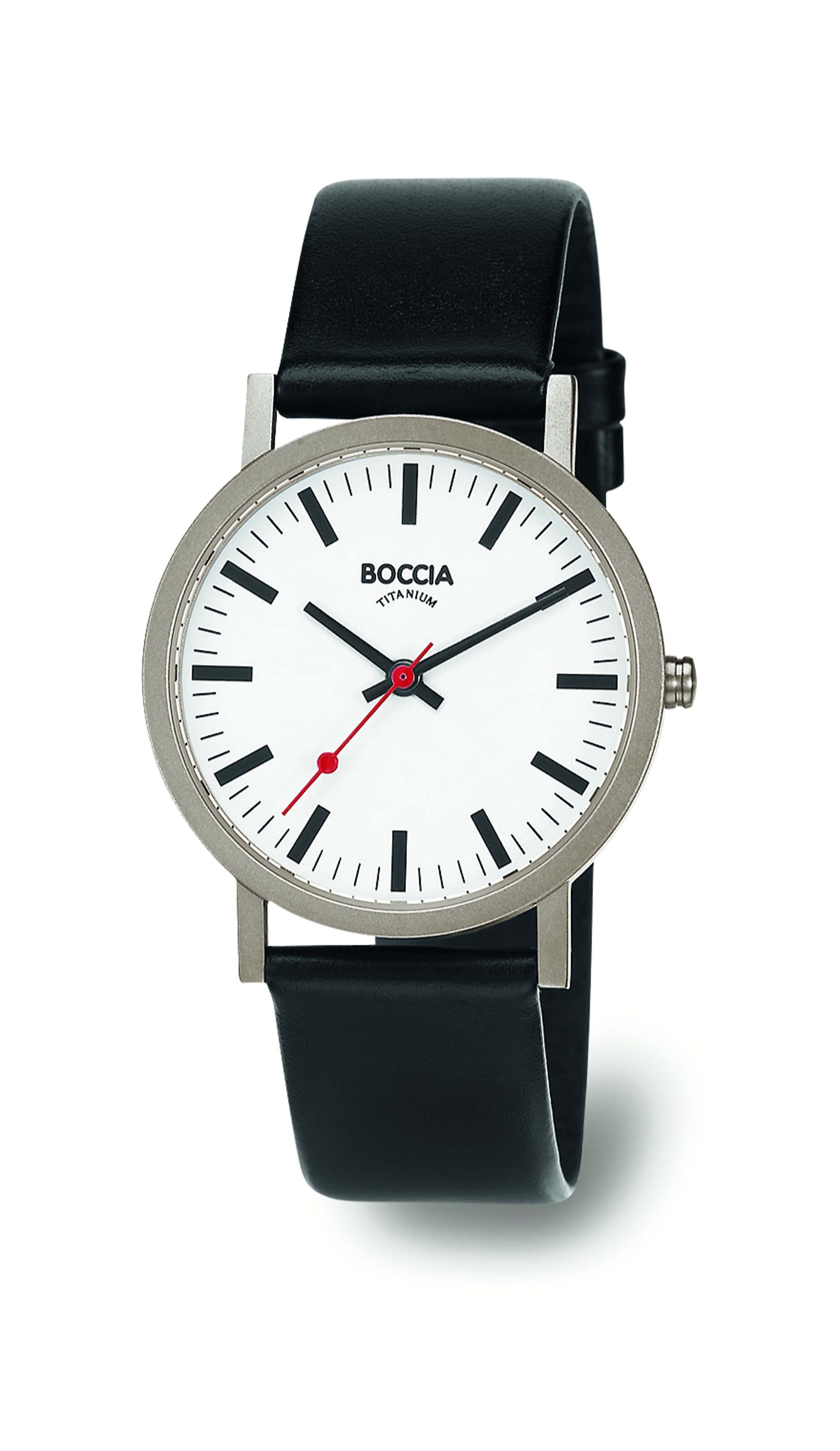 Boccia Unisex-Uhr Quartz Titan