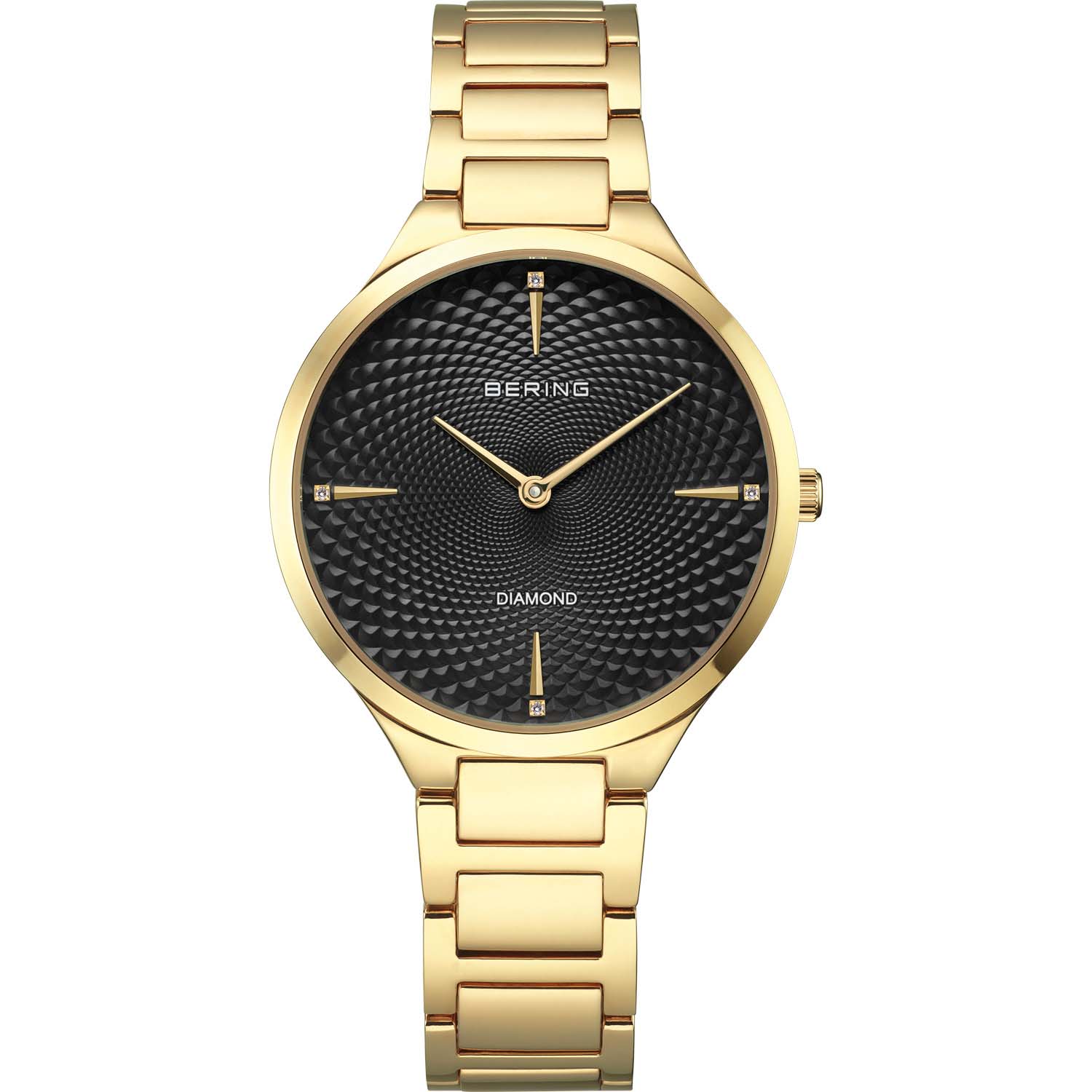 Bering Damenuhr mit Diamant