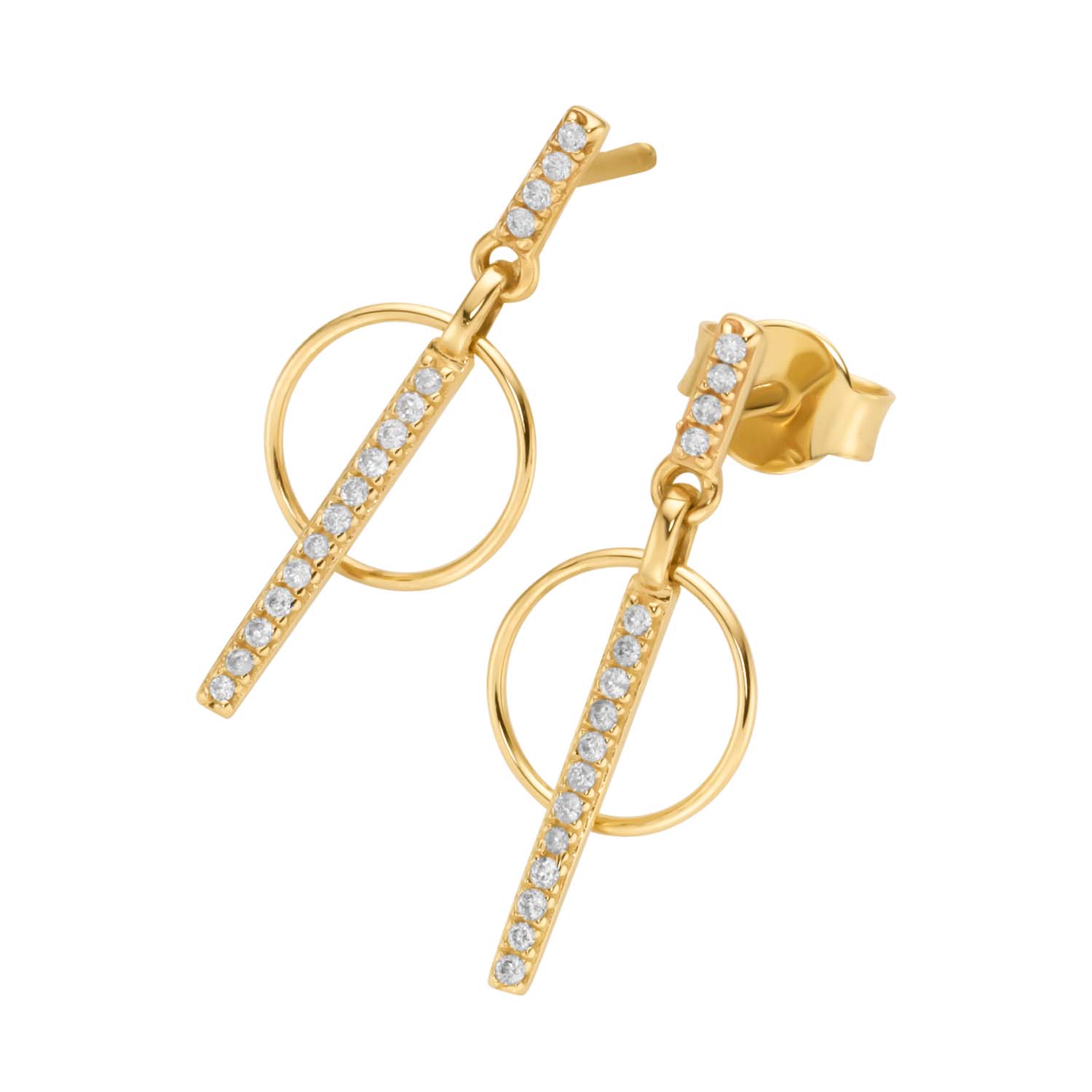 Ohrhänger mit Brillanten Gelbgold 585/000 Ohrhänger mit Brillanten Gelbgold 585/000