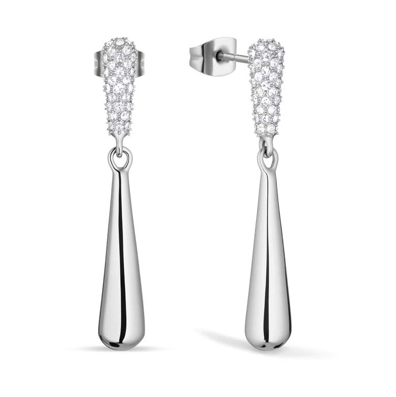 Bering Ohrhänger Arctic Pavé