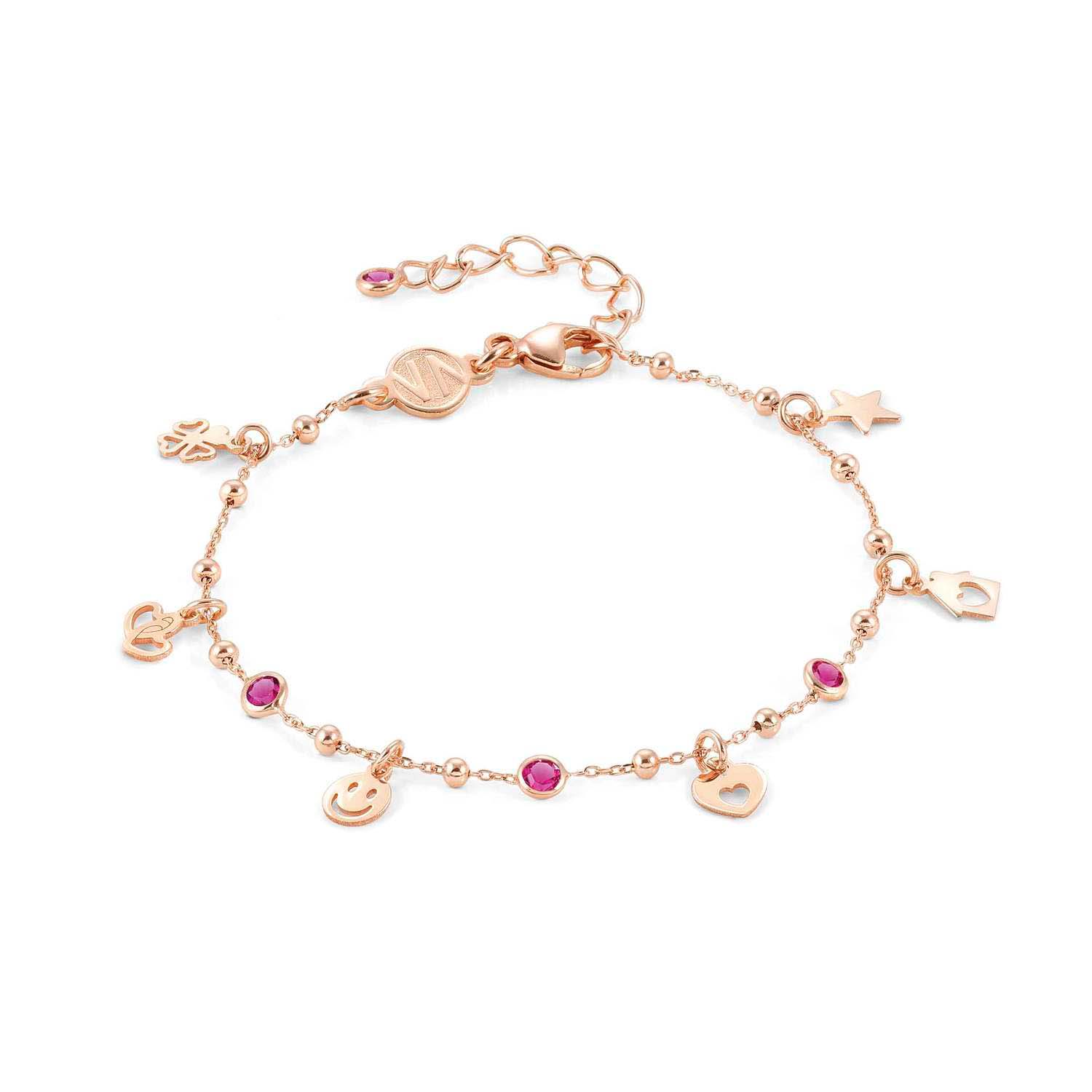 147720-078 Nomination-Armband Melodie Silber rosé vergoldet