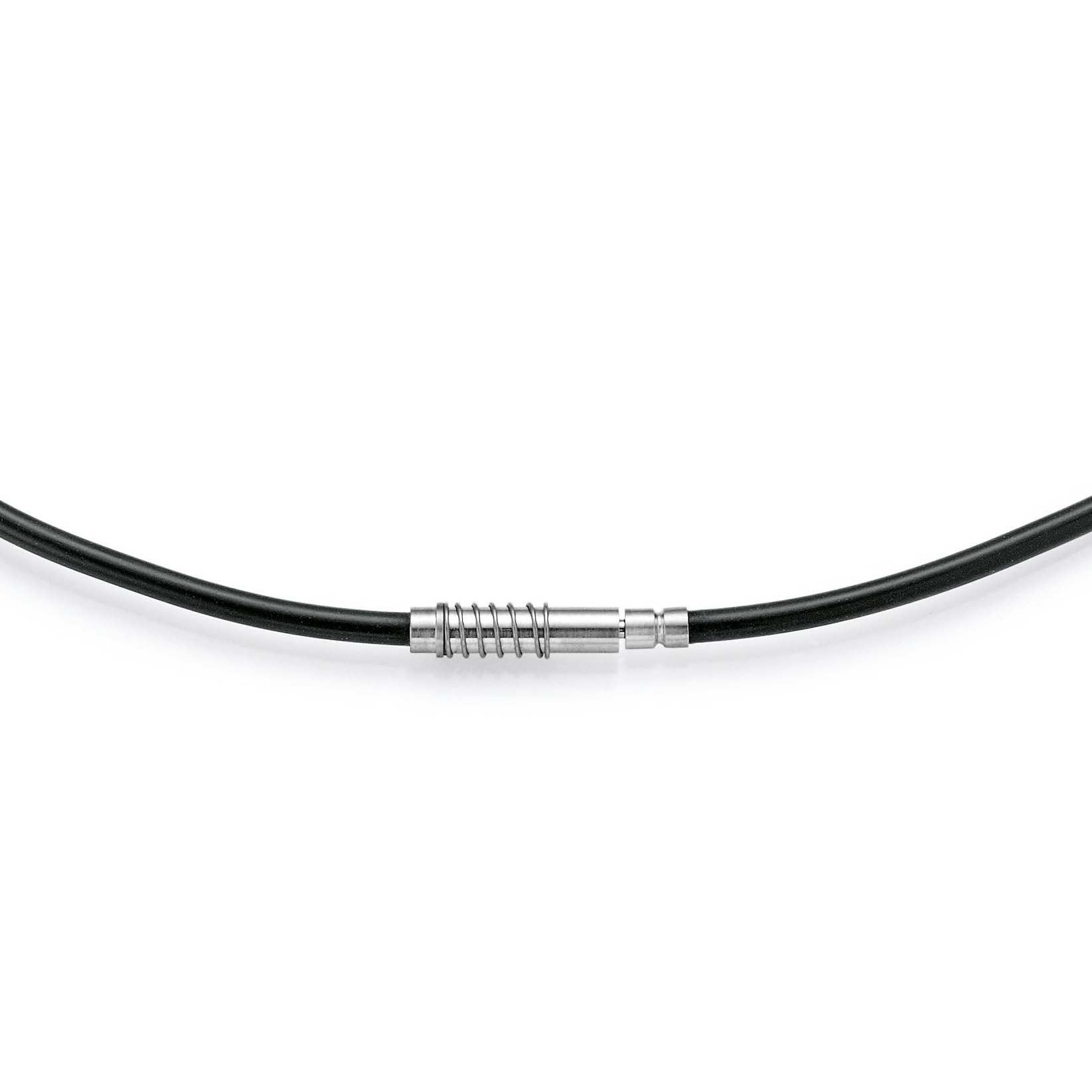 3252406JsipiDMYyF0Q Bunz Halsreif Silikon schwarz 2 mm