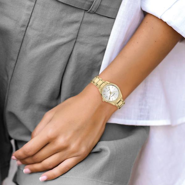 Jacques Lemans Damenuhr La Passion mit Swarovski-Steinen
