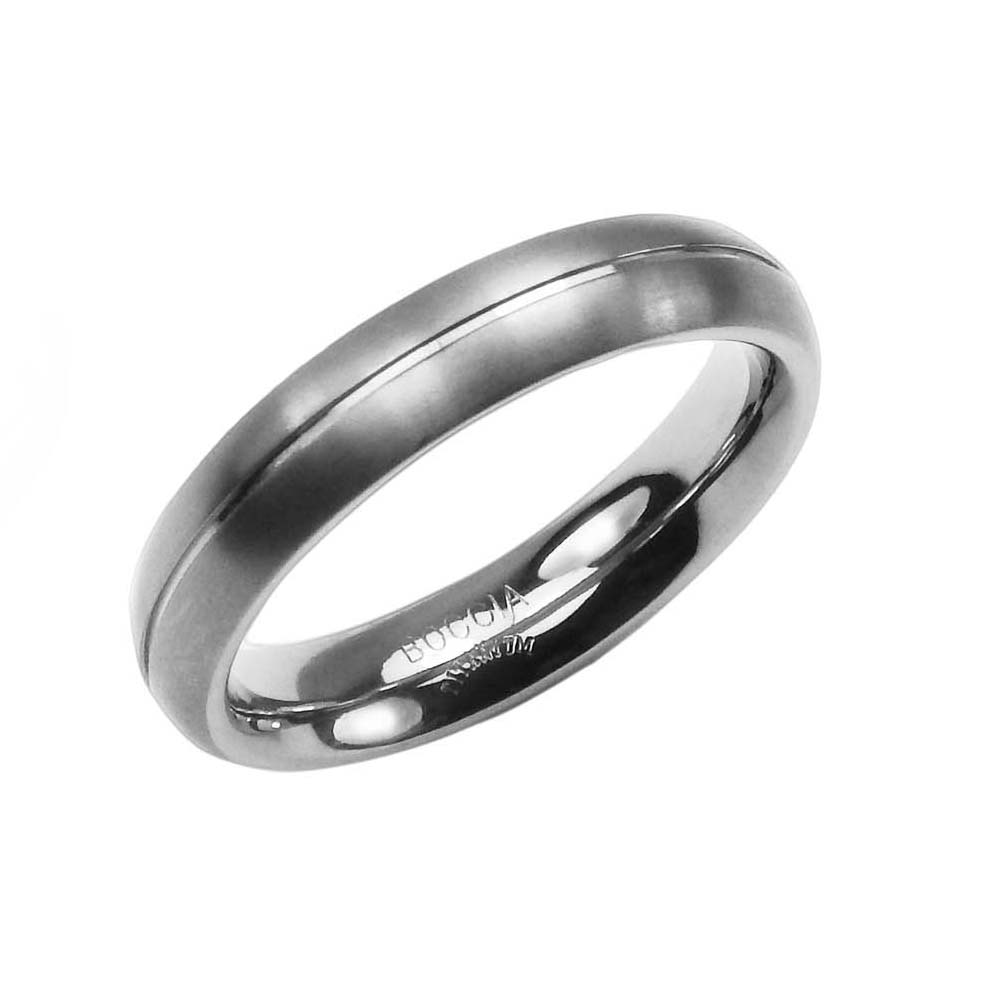 Boccia Ring Titan nickelfrei unisex Partnerring