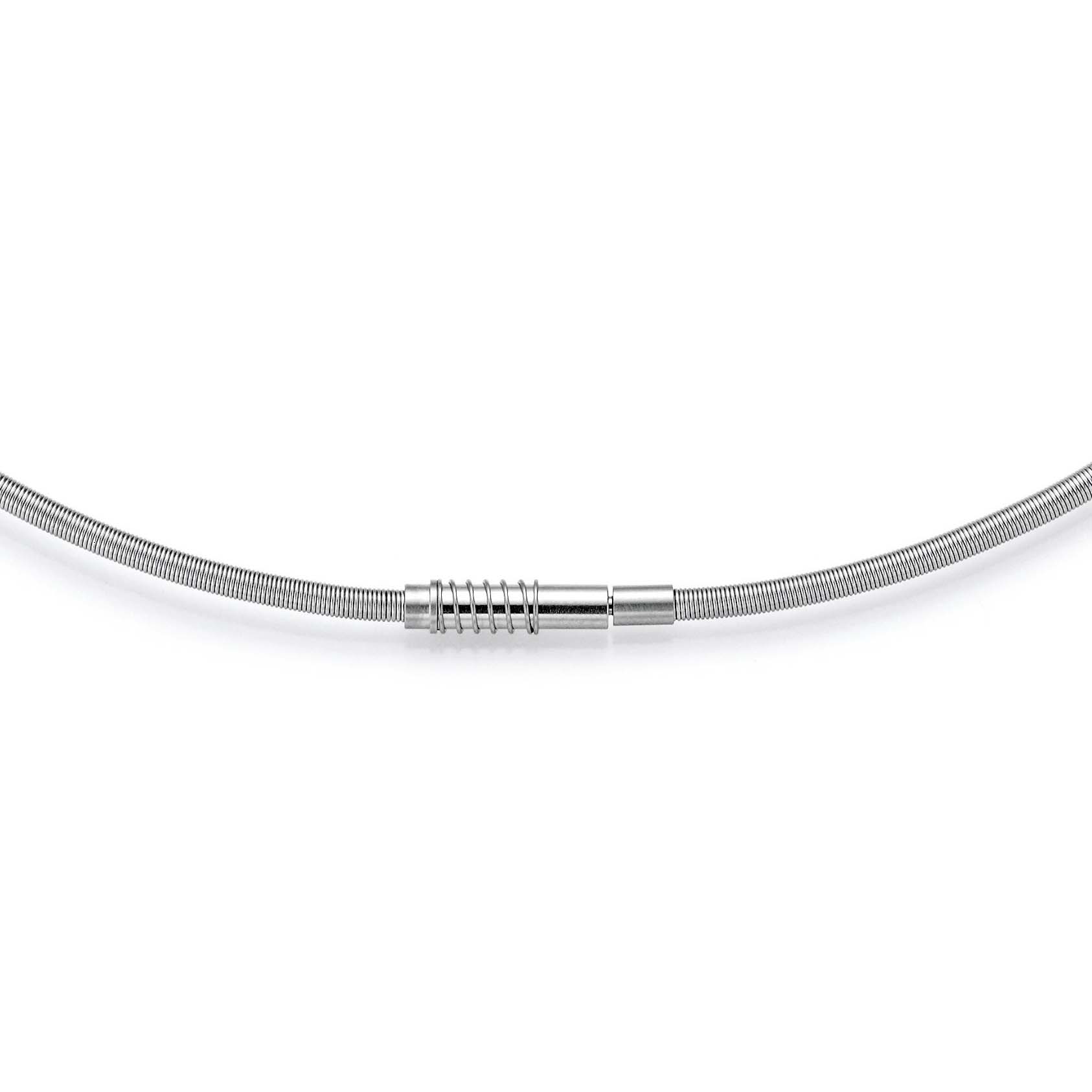 3206660MMfE3iqizRvKz Bunz Halsreif Edelstahl 2,2 mm