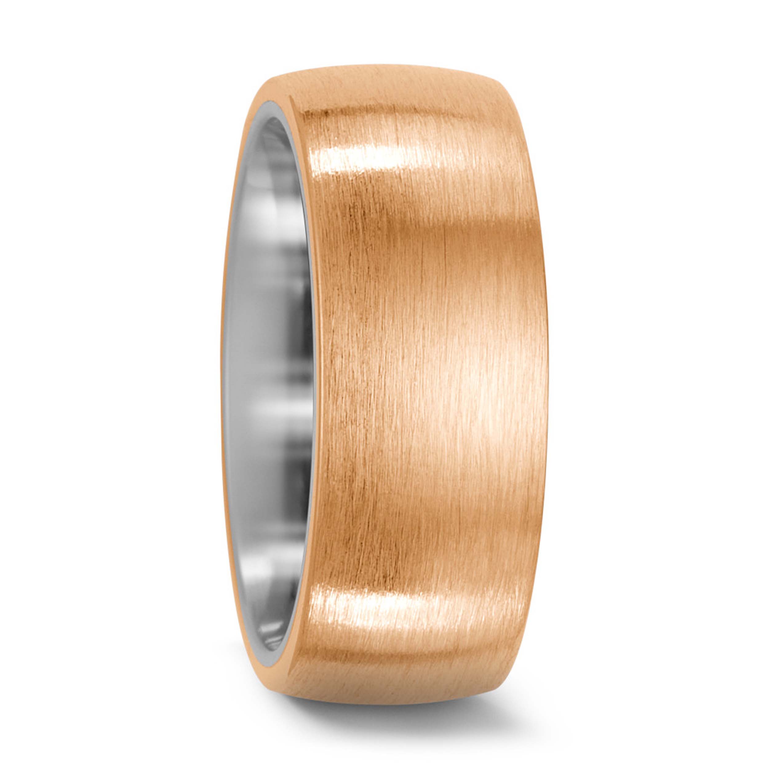 Titan Factory Trauring Bronze und Titan Partnerring