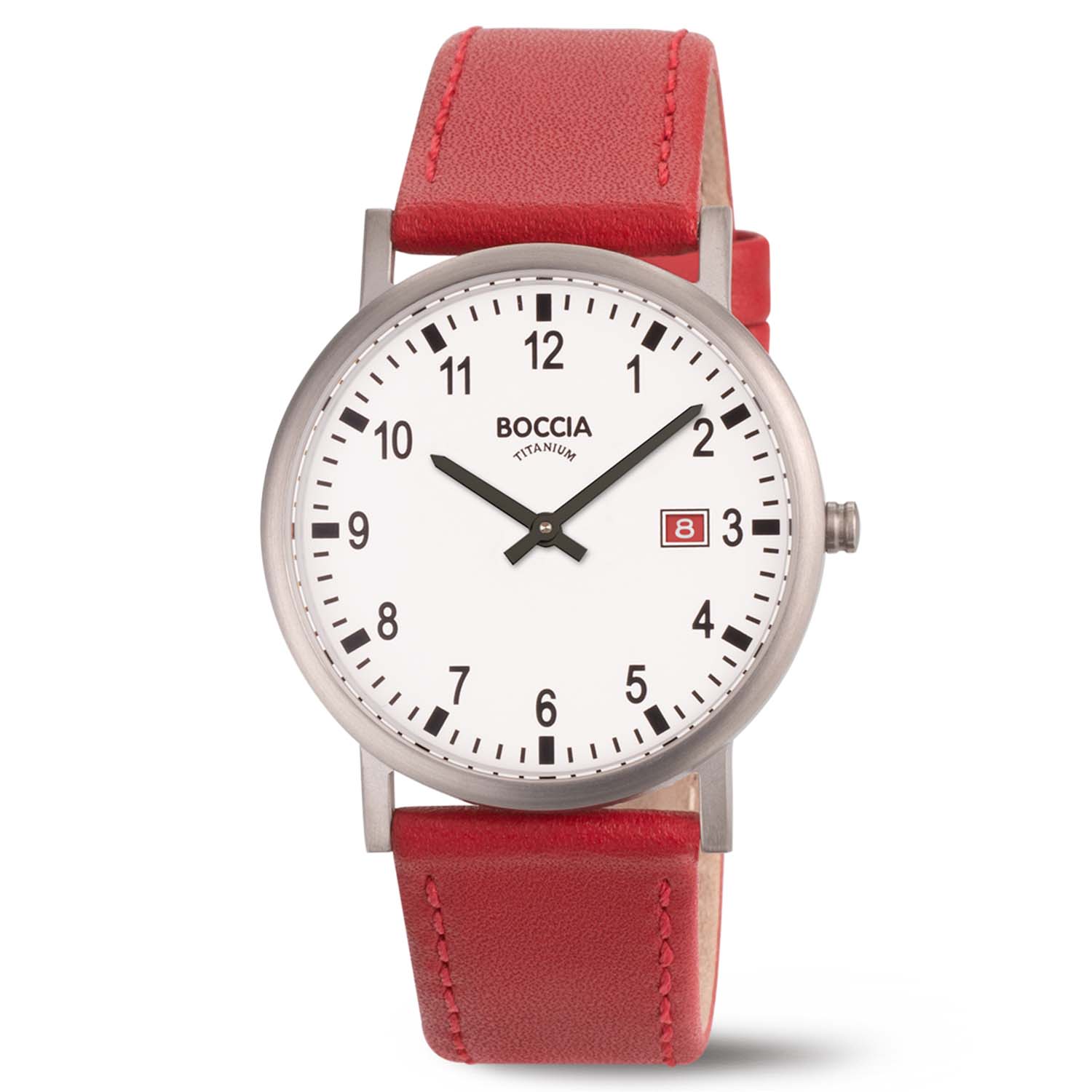 Boccia Titanium nickelfreie Unisex-Uhr Classic