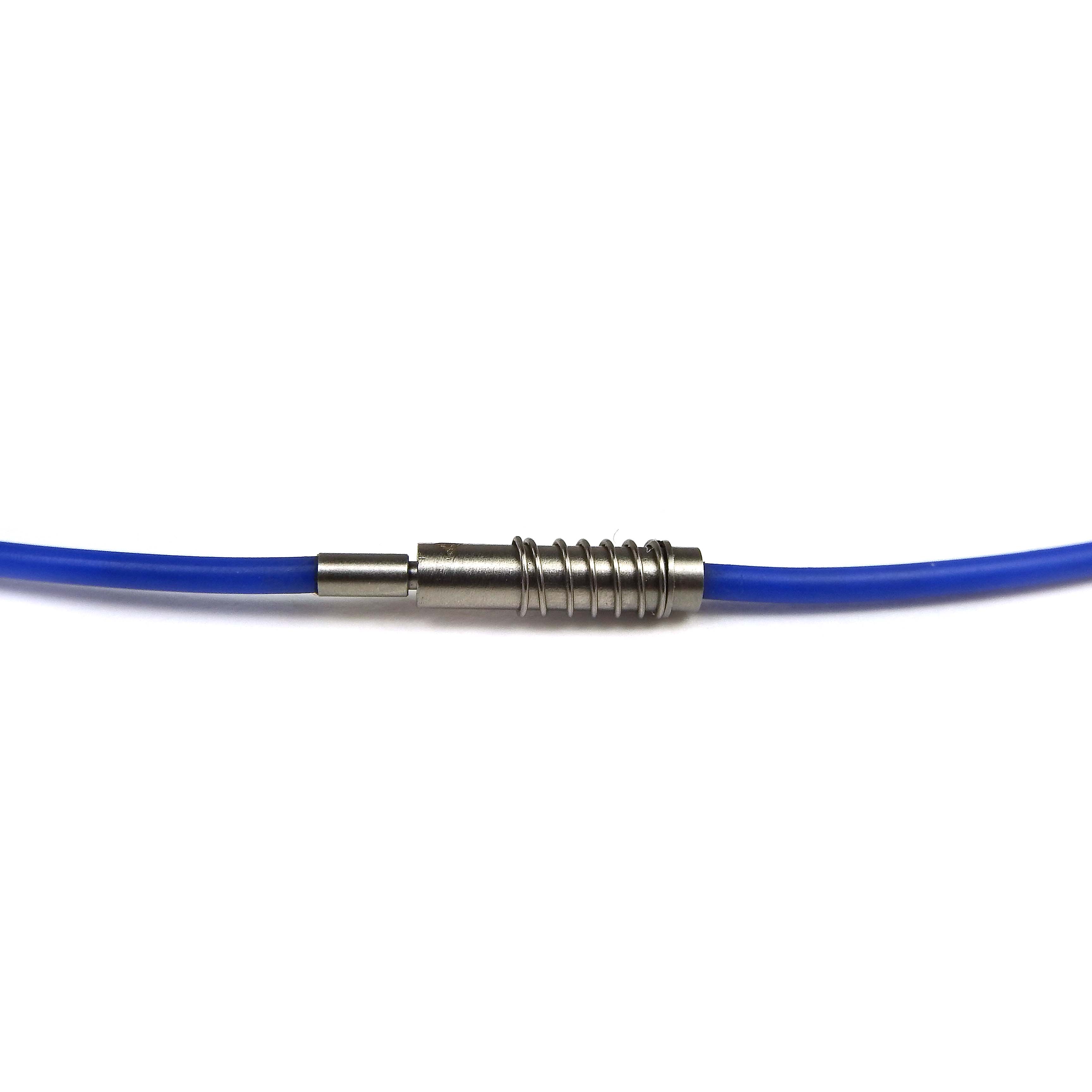 324958 Bunz Halsreif Silikon lapisblau 1,5 mm