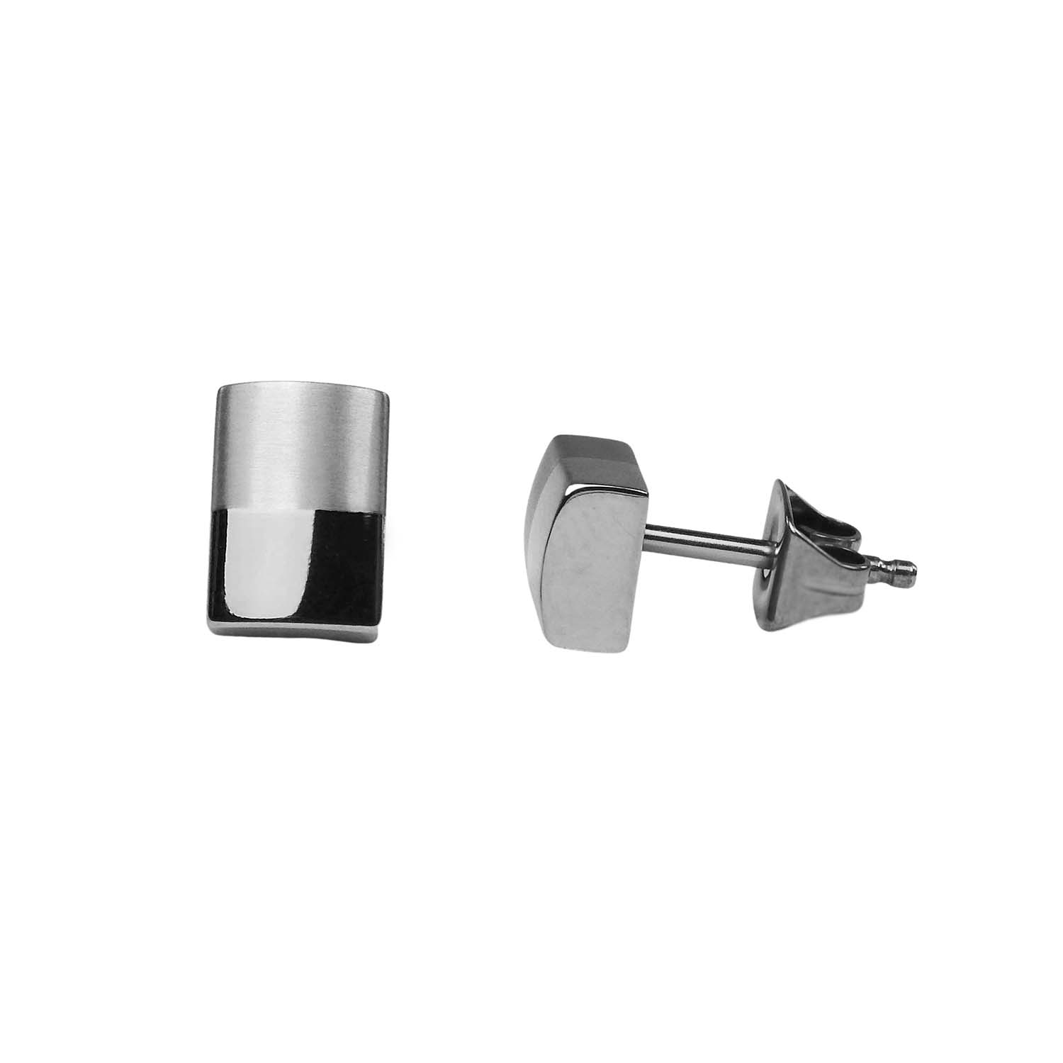 Boccia nickelfreie Ohrstecker Titan