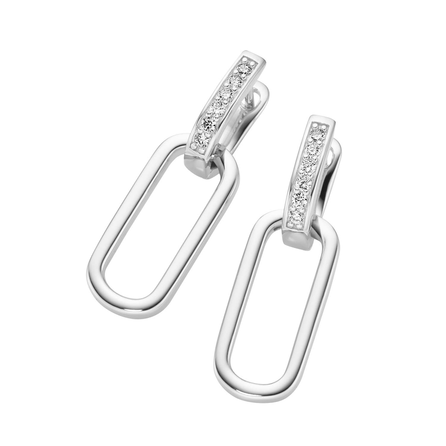 34358 Creolen Silber mit Einhängern