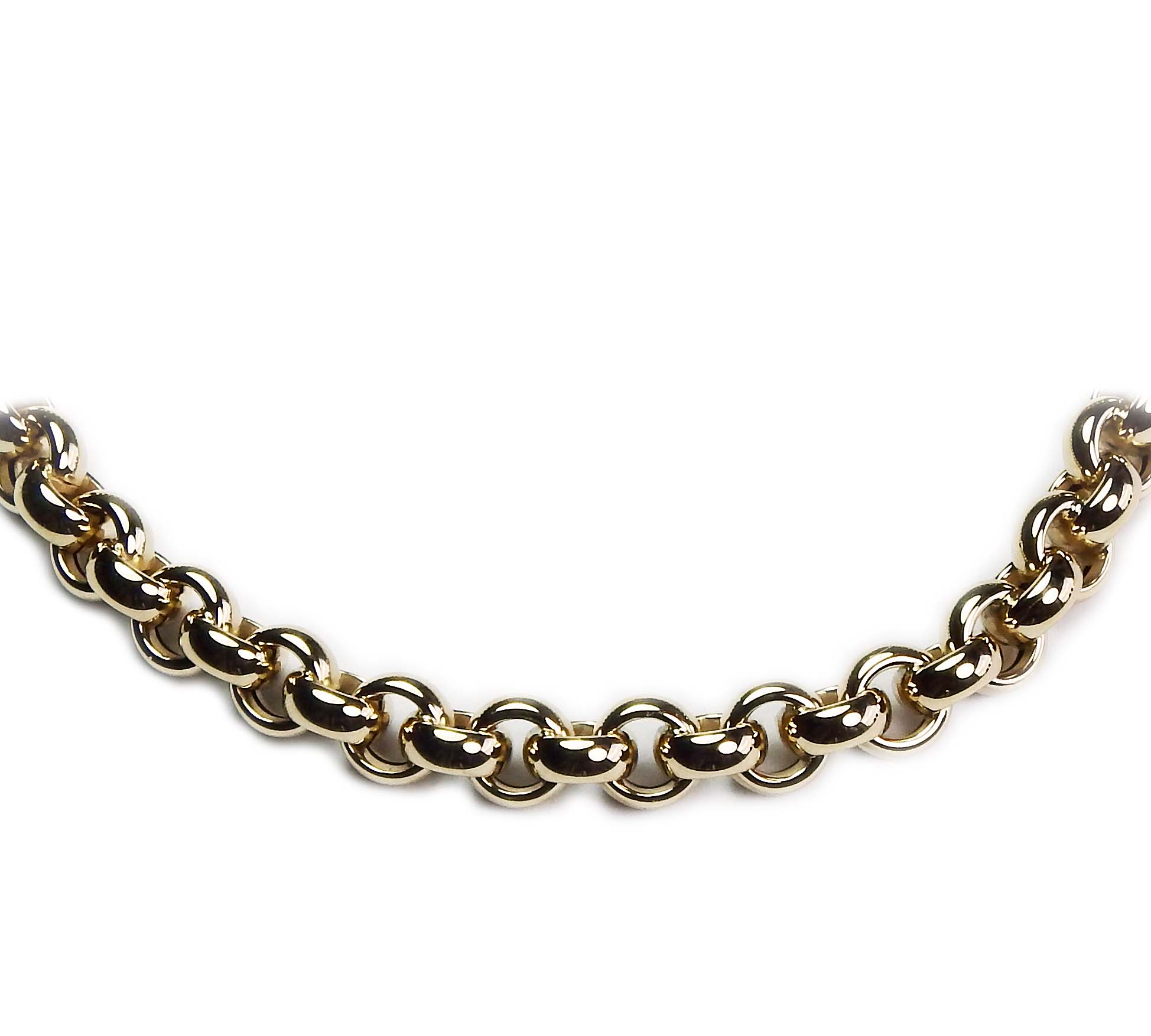 71542-45 Halskette Gelbgold 585/000 Erbsmuster