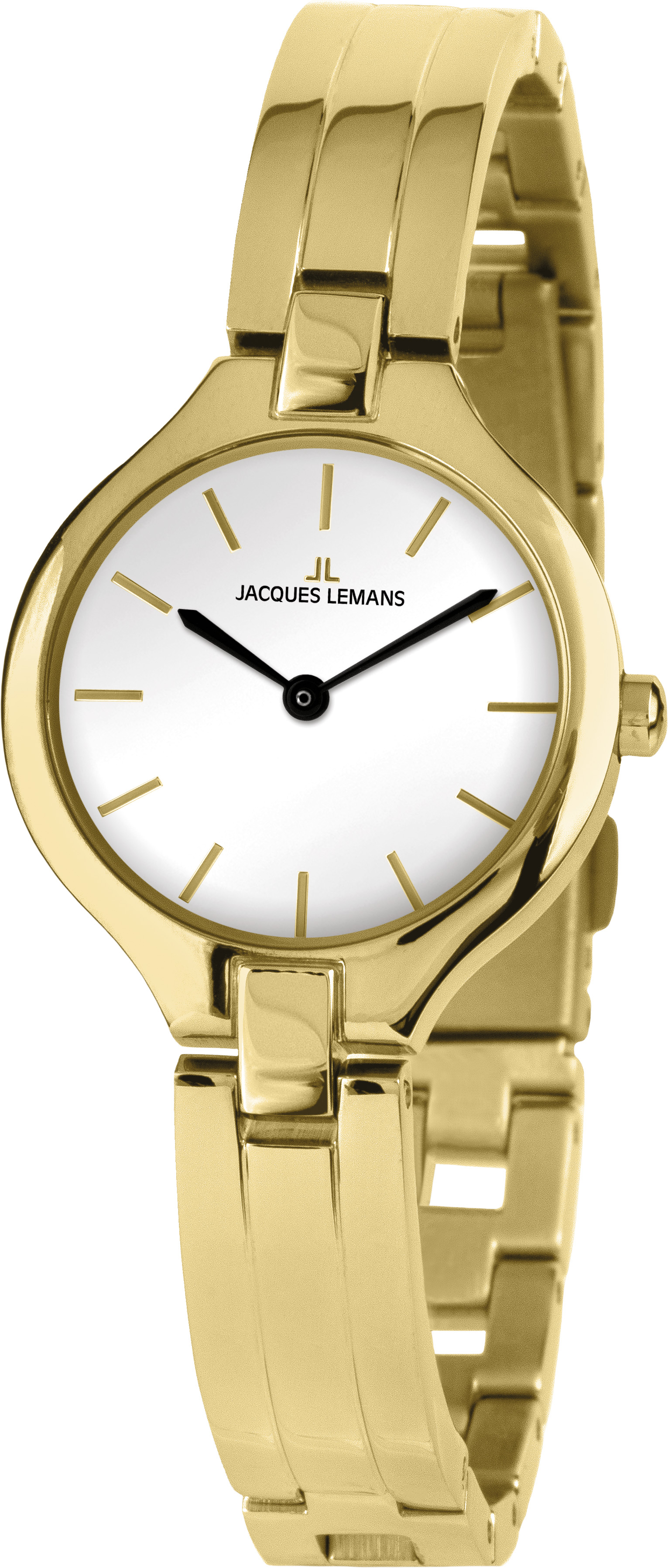 Jacques Lemans Damenuhr Classic mit Halbspangenband reduziert