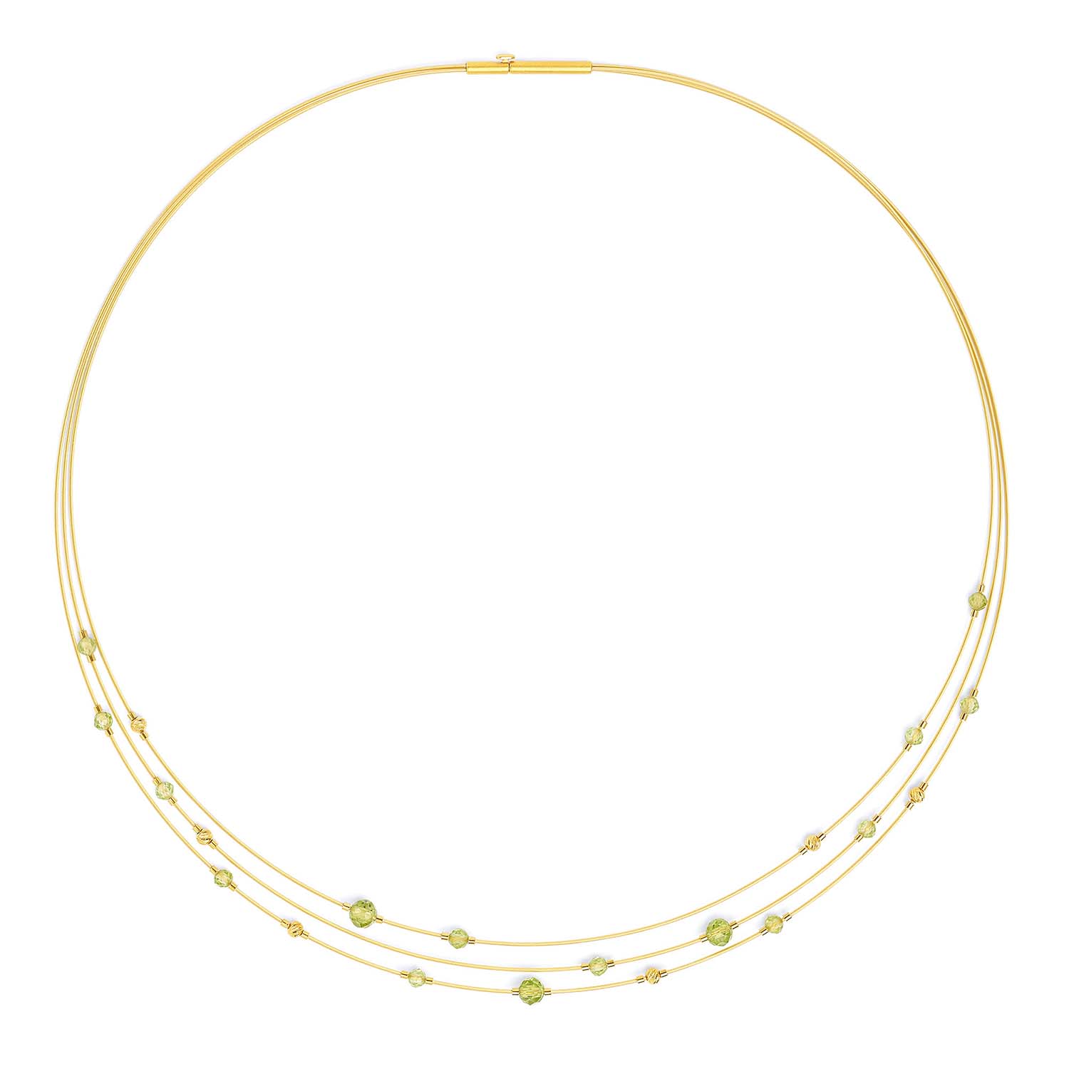 Bernd Wolf Collier Facelana mit Peridot Bernd Wolf Collier Facelana mit Peridot