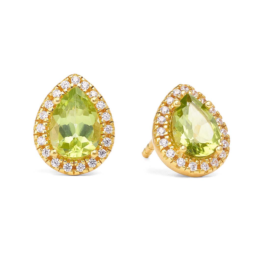 Bernd Wolf Ohrstecker Marie mit Peridot Bernd Wolf Ohrstecker Marie mit Peridot