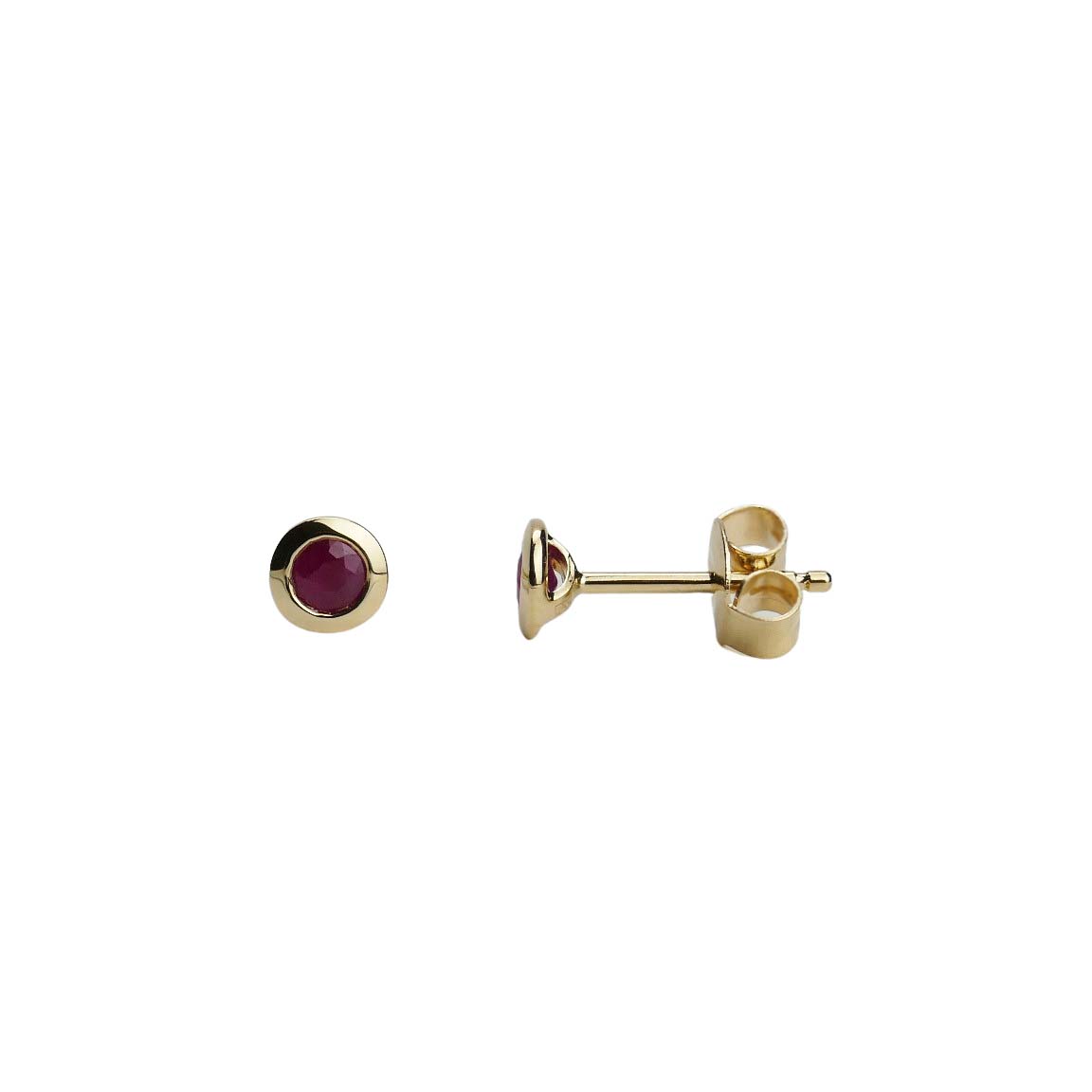 31669dbi9LHjndxAXH Rubinohrstecker Gelbgold 585/000