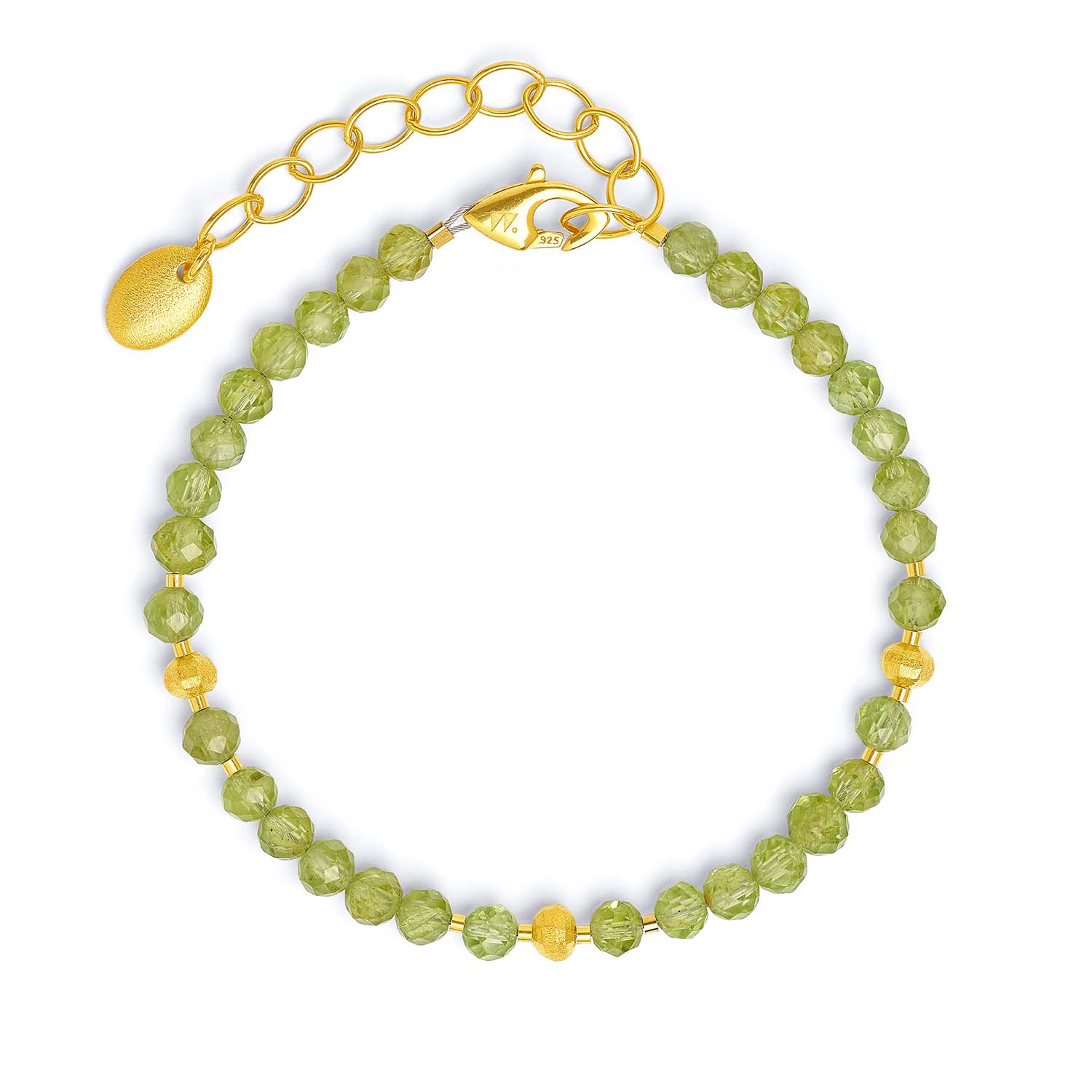 Bernd Wolf Armband Lampana mit Peridot Bernd Wolf Armband Lampana mit Peridot
