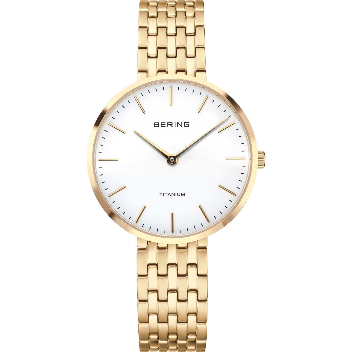 Bering Damenuhr Titanium 15630-734