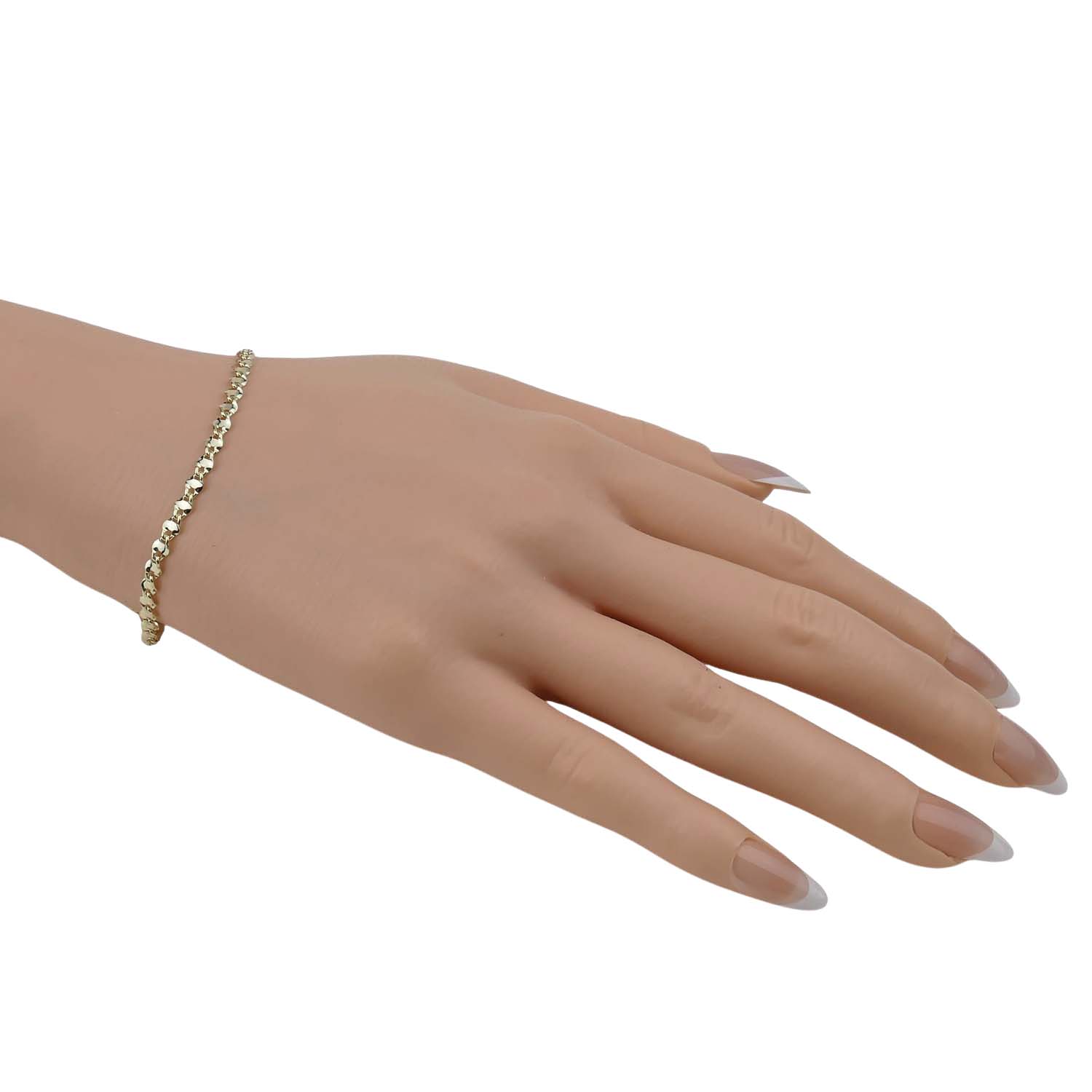 Fantasiearmband Gelbgold 333/000