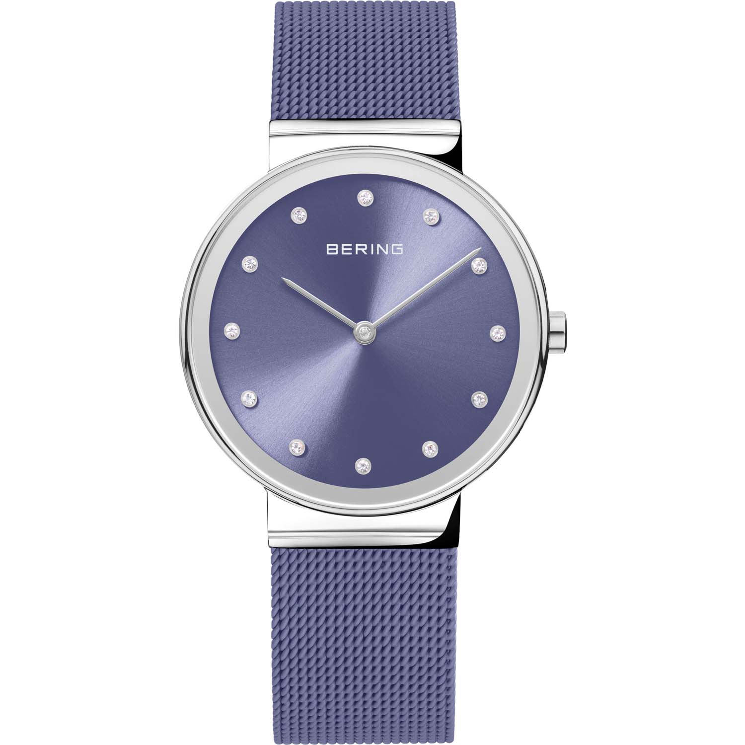 Bering Damenuhr Classic mit Swarovski-Steinen