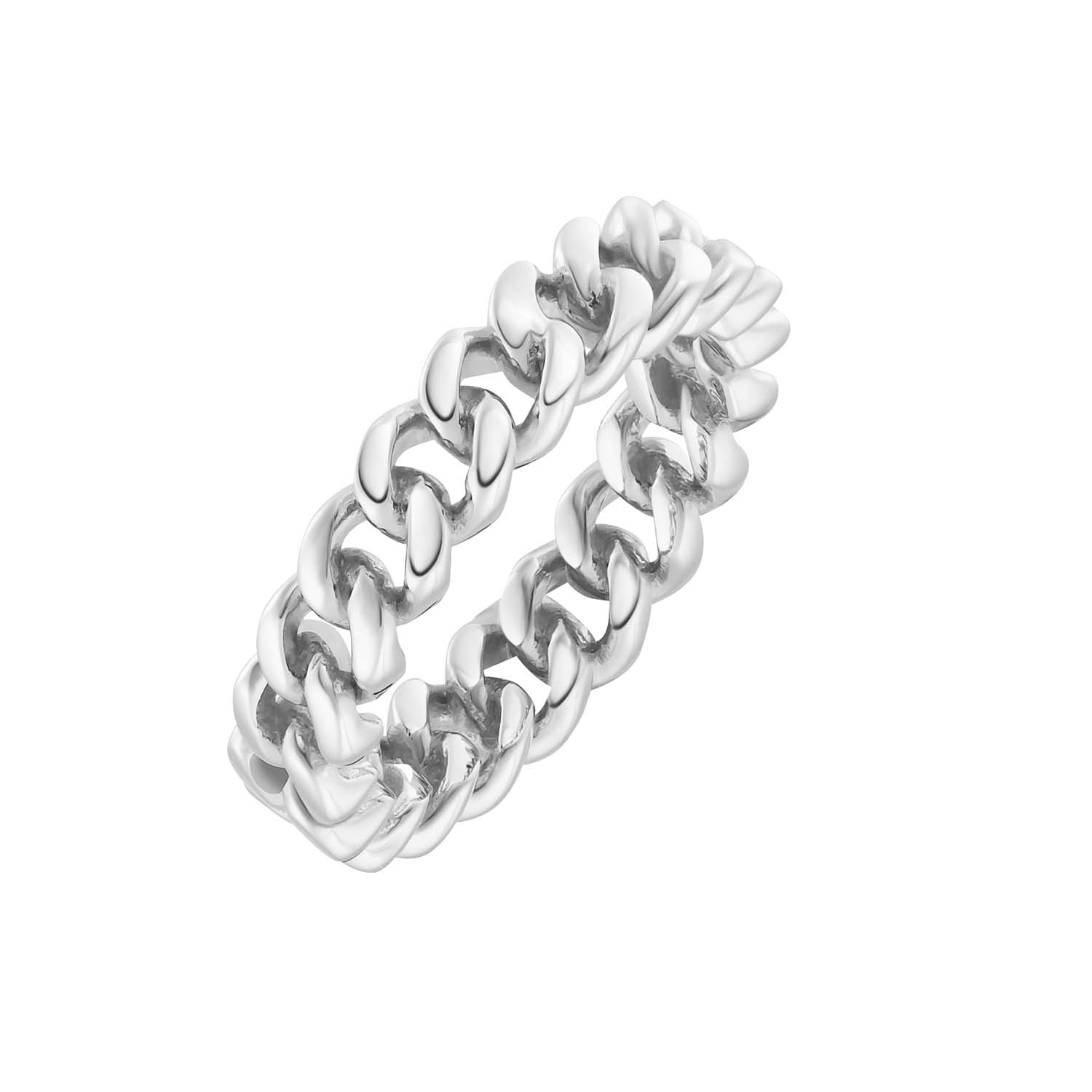 Silver D-Line Damenring Silber