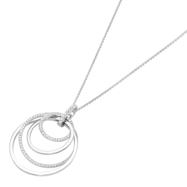 Kette mit Anhänger in Kreisform Sterlingsilber