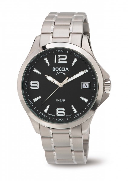 Boccia Herrenuhr Quartz Titan